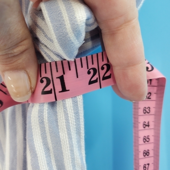 Violet Weekend New blue striped jumpsuit Medium - Picture 14 of 16